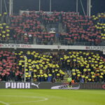 25.11.2017 Kielce. 17. kolejka LOTTO Ekstraklasy: Mecz Korona Kielce - Legia Warszawa. Kibice / Jarosław Kubalski / Radio Kielce