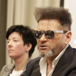 29.11.2017 Kielce. Elżbieta Szymańska i detektyw Krzysztof Rutkowski podczas konferencji prasowej / Jarosław Kubalski / Radio Kielce