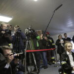 Kielce. Mariusz Błaszczak otworzył Salę Edukacyjną „Ognik” w Komendzie Miejskiej Państwowej Straży Pożarnej przy ulicy Sandomierskiej / Jarosław Kubalski / Radio Kielce