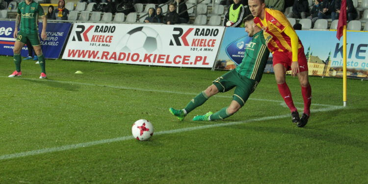 LOTTO Ekstraklasa. Korona Kielce - Śląsk Wrocław / Włodzimierz Batóg / Radio Kielce