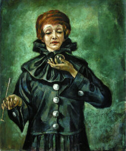 Kielce. „Vanitas Vanitatum. Portret aktorki Marii Strońskiej” Roman Kramsztyk - ok. 1920 r. / Muzeum Narodowe w Kielcach