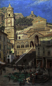 Kielce. „Katedra w Amalfi” Aleksander Gierymski – 1897-1899 r. / Muzeum Narodowe w Kielcach