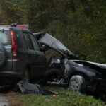 Chańcza. Tragedia na drodze. Trzy osoby nie żyją / Marzena Mąkosa / Radio Kielce