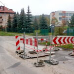 Utrudnienia na ulicy Kryształowej / Michał Kita / Radio Kielce