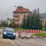 Utrudnienia na ulicy Kryształowej / Michał Kita / Radio Kielce