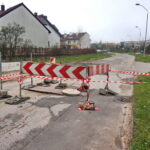 Utrudnienia na ulicy Kryształowej / Michał Kita / Radio Kielce