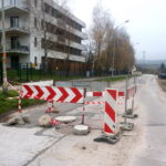 Utrudnienia na ulicy Kryształowej / Michał Kita / Radio Kielce