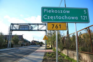 Rozbudowa DW 761 na odcinku: Piekoszów węzeł Jaworznia (S7) / Marzena Mąkosa / Radio Kielce
