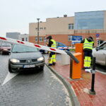 Parking przy Świętokrzyskim Centrum Onkologii / Marzena Mąkosa / Radio Kielce