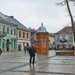 Replika neorenesansowego Kiosku Kiebabczego została ustawiona na Rynku / Marzena Mąkosa / Radio Kielce