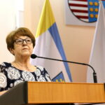 Konferencja na temat programu Senior + w 2018 roku. Na zdjęciu : Maria Zuba - Poseł na sejm RP / Marzena Mąkosa / Radio Kielce