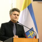 Konferencja na temat programu Senior + w 2018 roku. Na zdjęciu : Krzysztof Słoń - Senator RP / Marzena Mąkosa / Radio Kielce