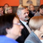 10 - lecie istnienia Kieleckiego Banku Żywności. Na zdjęciu : Kazimierz Mądzik - świętokrzyski kurator oświaty / Marzena Mąkosa / Radio Kielce