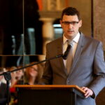 10 - lecie istnienia Kieleckiego Banku Żywności. Marcin Kozak – Dyrektor Kieleckiego Banku Żywności / Marzena Mąkosa / Radio Kielce