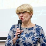 Konferencja prasowa promująca I tom Serii Świętokrzyskiej pt. "Listy z frontu i na front. Korespondencja rodziny Massalskich (1914–1921)". Na zdjęciu : dr Dorota Koczwańska - Kalita - Delegatura Insytutu Pamięci Narodowej w Kielcach / Marzena Mąkosa / Radio Kielce