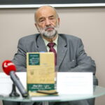 Konferencja prasowa promująca I tom Serii Świętokrzyskiej pt. "Listy z frontu i na front. Korespondencja rodziny Massalskich (1914–1921)". Na zdjęciu : prof. Adam Massalski - Instytut Historii Uniwersytetu Jana Kochanowskiego w Kielcach / Marzena Mąkosa / Radio Kielce