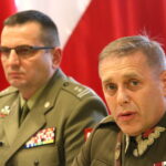 Konferencja dotycząca wojewódzkich  obchodów Narodowego Święta Niepodległości. Na zdjęciu : Grzegorz Wtykło i Robert Mazur / Marzena Mąkosa / Radio Kielce