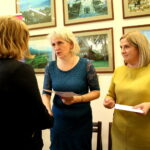 Wręczenie nagród im. Andrzeja Radka w Muzeum Lat Szkolnych Stefana Żeromskiego. Na zdjęciu : Karolina Baran / Marzena Mąkosa / Radio Kielce