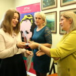 Wręczenie nagród im. Andrzeja Radka w Muzeum Lat Szkolnych Stefana Żeromskiego. Na zdjęciu : Bernardetta Grzegolec / Marzena Mąkosa / Radio Kielce