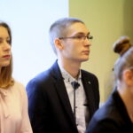 Wręczenie nagród im. Andrzeja Radka w Muzeum Lat Szkolnych Stefana Żeromskiego. Na zdjęciu : Piotr Nowak / Marzena Mąkosa / Radio Kielce