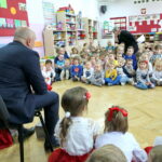 Lekcja patriotyzmu dla przedszkolaków z Przedszkola Samorządowego Nr 31. / Marzena Mąkosa / Radio Kielce