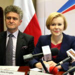 Spotkanie dotyczące cukrzycy w Urzędzie Wojewódzkim w Kielcach. Krzysztof Słoń - Senator RP; Anna Krupka - Poseł na Sejm RP / Marzena Mąkosa / Radio Kielce