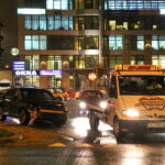 Kolizja przy dworcu PKP / Marzena Mąkosa / Radio Kielce