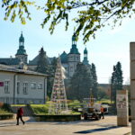 Choinka na Placu Artystów / Marzena Mąkosa / Radio Kielce