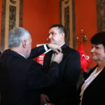 Uhonorowanie zasłużonych krwiodawców w Wojewódzkim Domu Kultury / Marzena Mąkosa / Radio Kielce