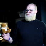 Akcja Miś w Muzeum Zabawek i Zabawy. Na zdjęciu : Przemysław Krystian / Marzena Mąkosa / Radio Kielce