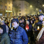 Pikieta KODu pod Sądem Okręgowym / Marzena Mąkosa / Radio Kielce