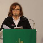 Uroczystości pogrzebowe Ludwika Machalskiego "Mnicha". Agata Wojtyszek, wojewoda świętokrzyski / Grażyna Szlęzak-Wójcik / Radio Kielce