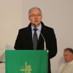 Uroczystości pogrzebowe Ludwika Machalskiego "Mnicha". Prof. Krzysztof Szwagrzyk / Grażyna Szlęzak-Wójcik / Radio Kielce