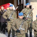 Uroczystości pogrzebowe Ludwika Machalskiego "Mnicha" / Grażyna Szlęzak-Wójcik / Radio Kielce