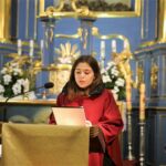 Obrazów. Wprowadzenie Obrazu Świętej Rodziny po renowacji / Grażyna Szlęzak-Wójcik / Radio Kielce