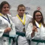 Od lewej: Klaudia Chrobot, ULKS Judo Kowala, Dominika Kotlarska, UMKS Żak Kielce, Dominika Galwikowska, UKS Ippon Tychy / facebook/ Żak Kielce