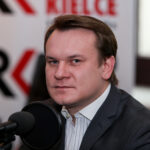 13.03.2016 Studio Polityczne Radia Kielce. Dominik Tarczyński, poseł PiS / Stanisław Blinstrub / Radio Kielce