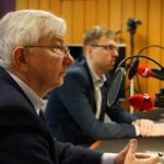 Studio Polityczne Radia Kielce. Krzysztof Lipiec - poseł Prawa i Sprawiedliwości oraz Piotr Kopacz - Nowoczesna / Robert Felczak / Radio Kielce