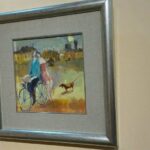 Wystawa Czesława Gaużnego pt. "Obrazy podręczne" w Galerii Wieża Sztuki / Katarzyna Prędotka / Radio Kielce