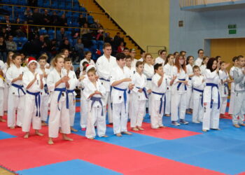 Zawody mikołajkowe w karate / Stanisław Blinstrub / Radio Kielce