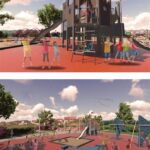 20.04.2017 Chęciny. Wizualizacje Parku Miejskiego / Radio Kielce