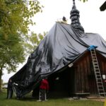 Renowacja kościoła pw. św. Stanislawa w Chotelku Zielonym / Kamil Włosowicz / Radio Kielce