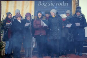 Wigilia na Rynku / Ewa Pociejowska-Gawęda / Radio Kielce