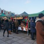 Małogoszcz. Wigilia na rynku / Ewa Pociejowska - Gawęda / Radio Kielce