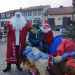 Małogoszcz. Wigilia na rynku / Ewa Pociejowska - Gawęda / Radio Kielce