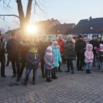 Małogoszcz. Wigilia na rynku / Ewa Pociejowska - Gawęda / Radio Kielce