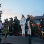 Małogoszcz. Wigilia na rynku / Ewa Pociejowska - Gawęda / Radio Kielce