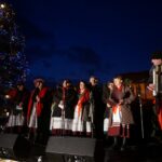 Małogoszcz. Wigilia na rynku / Ewa Pociejowska - Gawęda / Radio Kielce