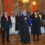 Spotkanie wigilijne świętokrzyskiej komendy Ochotniczych Hufców Pracy. Biskup Marian Florczyk / Michał Kita / Radio Kielce