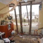 Modliszewice. Dom po wybuchu gazu / Michał Kita / Radio Kielce